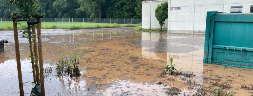 Im Sommer 2024 hat ein Starkregenereignis zu vielen Überschwemmungen im Landkreis Lichtenfels gesorgt. Foto: S. Freiburg